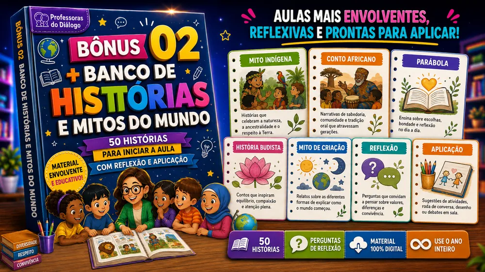 Bônus 2: BANCO DE HISTÓRIAS E MITOS DO MUNDO